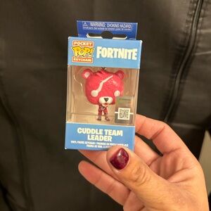 Cuddle team leader Fortnite key chain